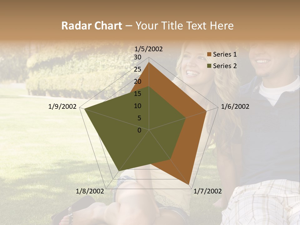 Fresh Break Cup PowerPoint Template