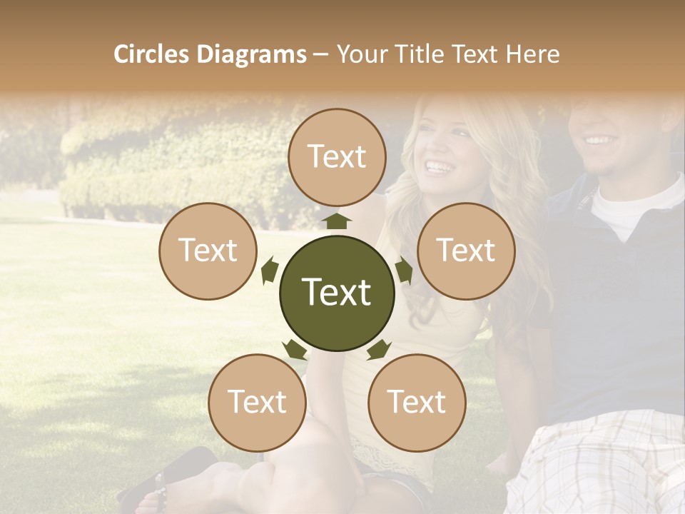 Fresh Break Cup PowerPoint Template