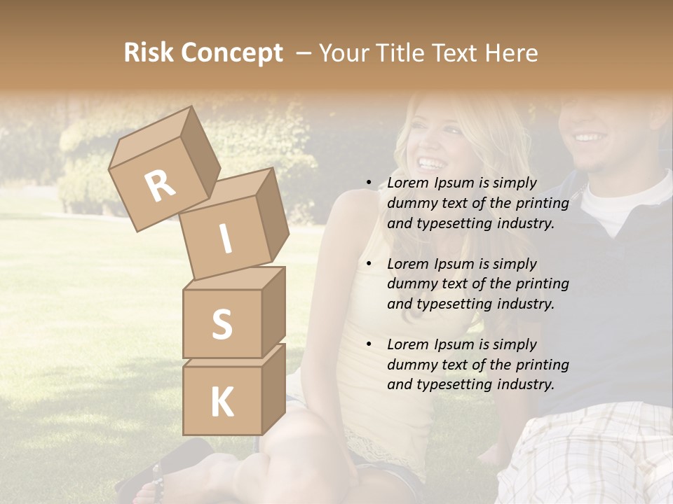 Fresh Break Cup PowerPoint Template