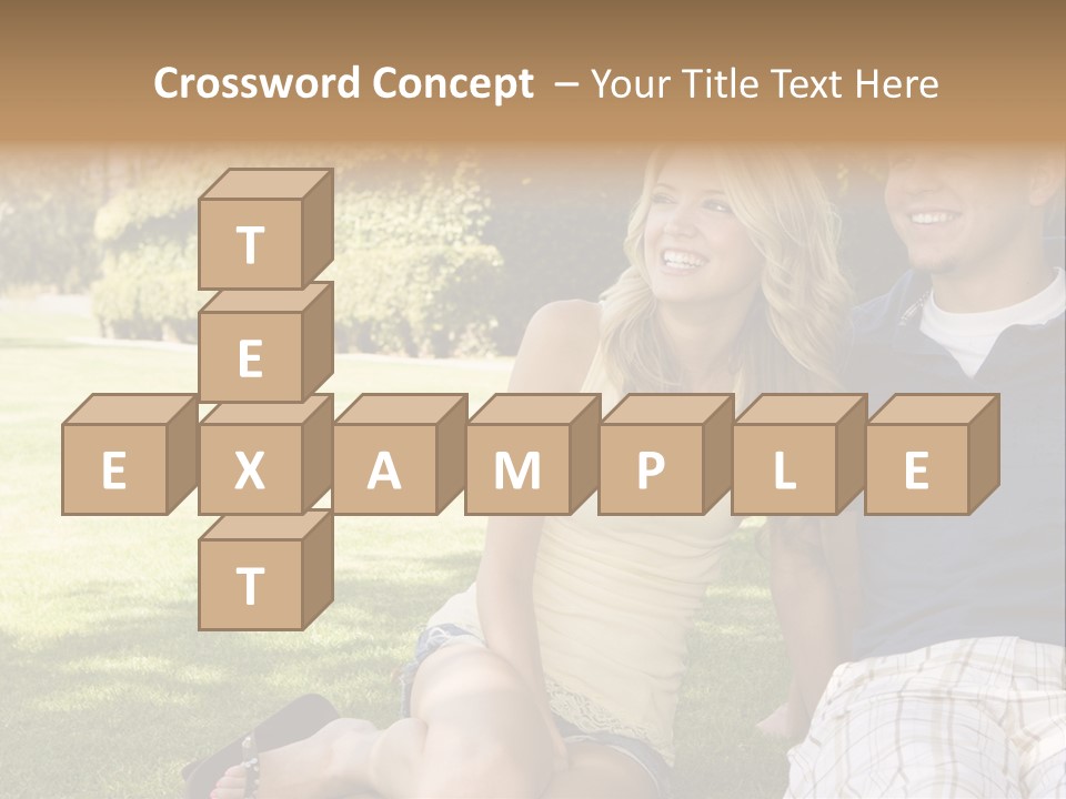 Fresh Break Cup PowerPoint Template