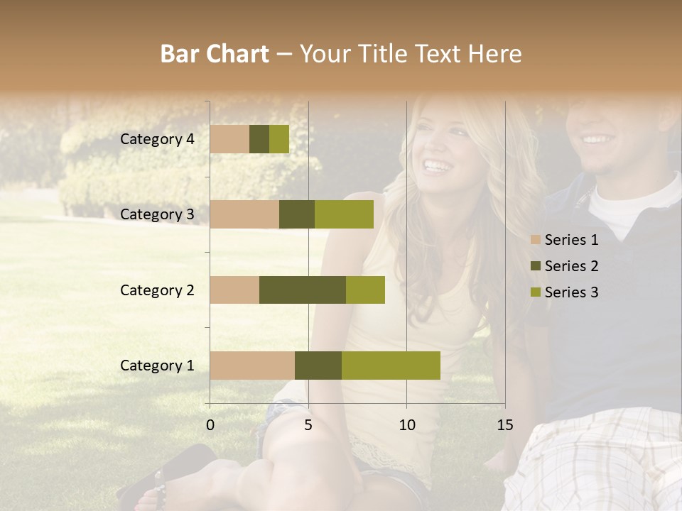 Fresh Break Cup PowerPoint Template