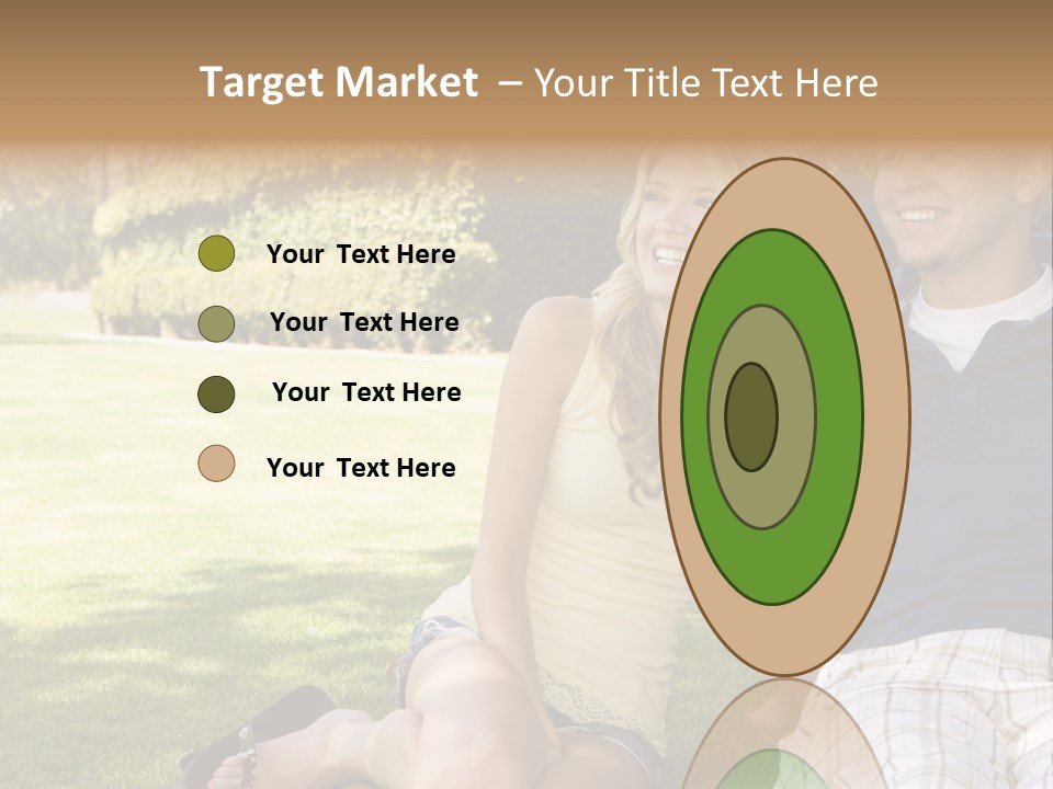 Fresh Break Cup PowerPoint Template