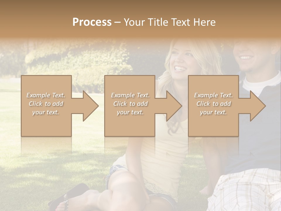 Fresh Break Cup PowerPoint Template