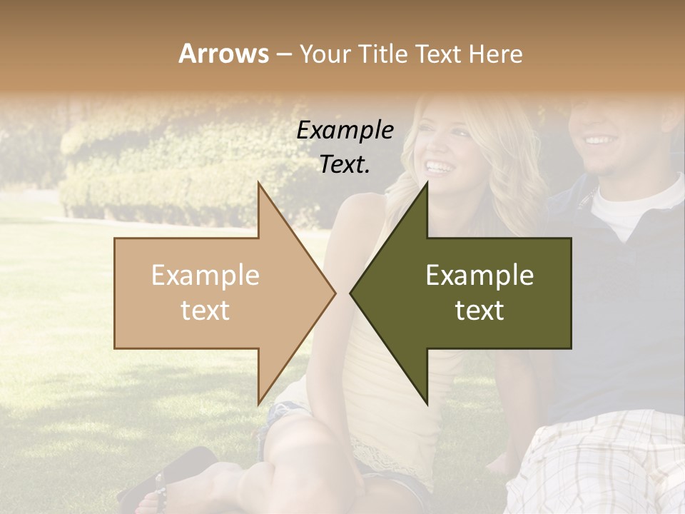 Fresh Break Cup PowerPoint Template