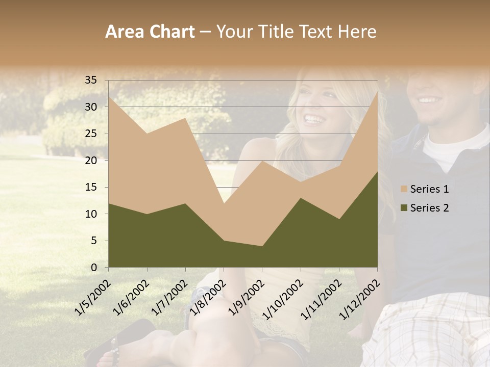 Fresh Break Cup PowerPoint Template