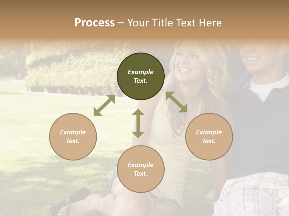 Fresh Break Cup PowerPoint Template
