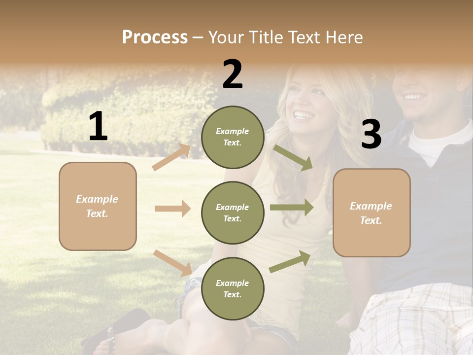 Fresh Break Cup PowerPoint Template