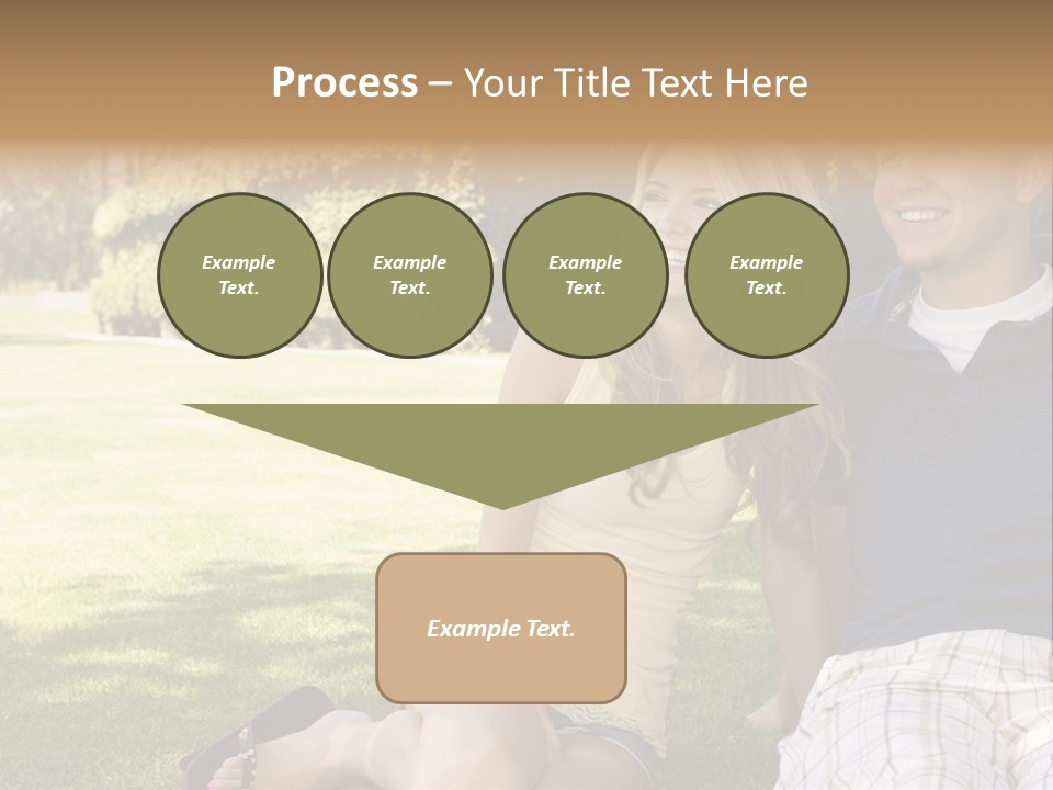 Fresh Break Cup PowerPoint Template