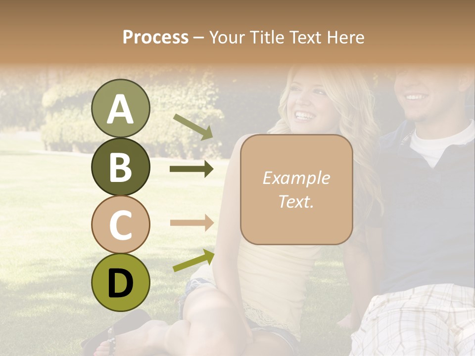 Fresh Break Cup PowerPoint Template