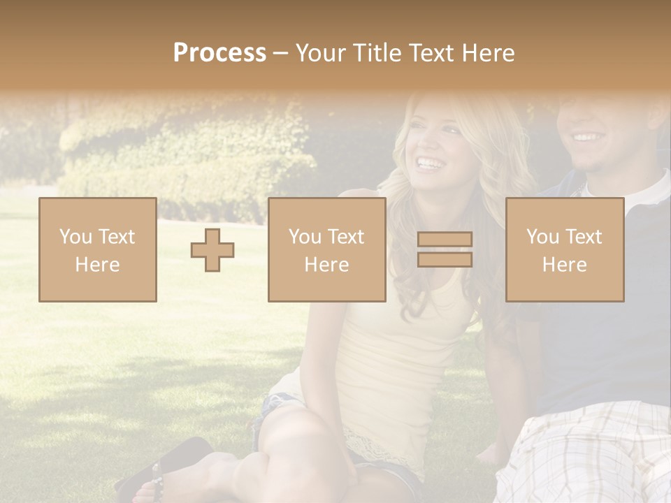 Fresh Break Cup PowerPoint Template