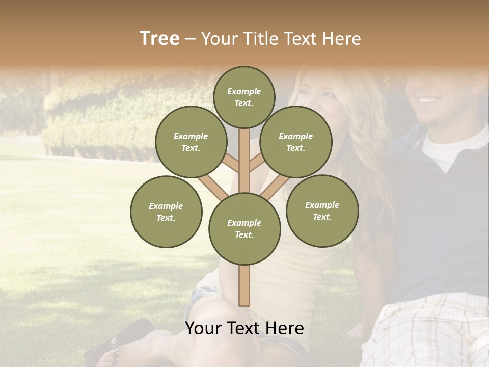 Fresh Break Cup PowerPoint Template