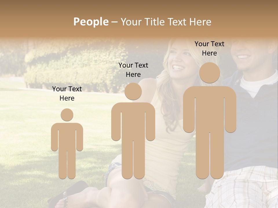 Fresh Break Cup PowerPoint Template