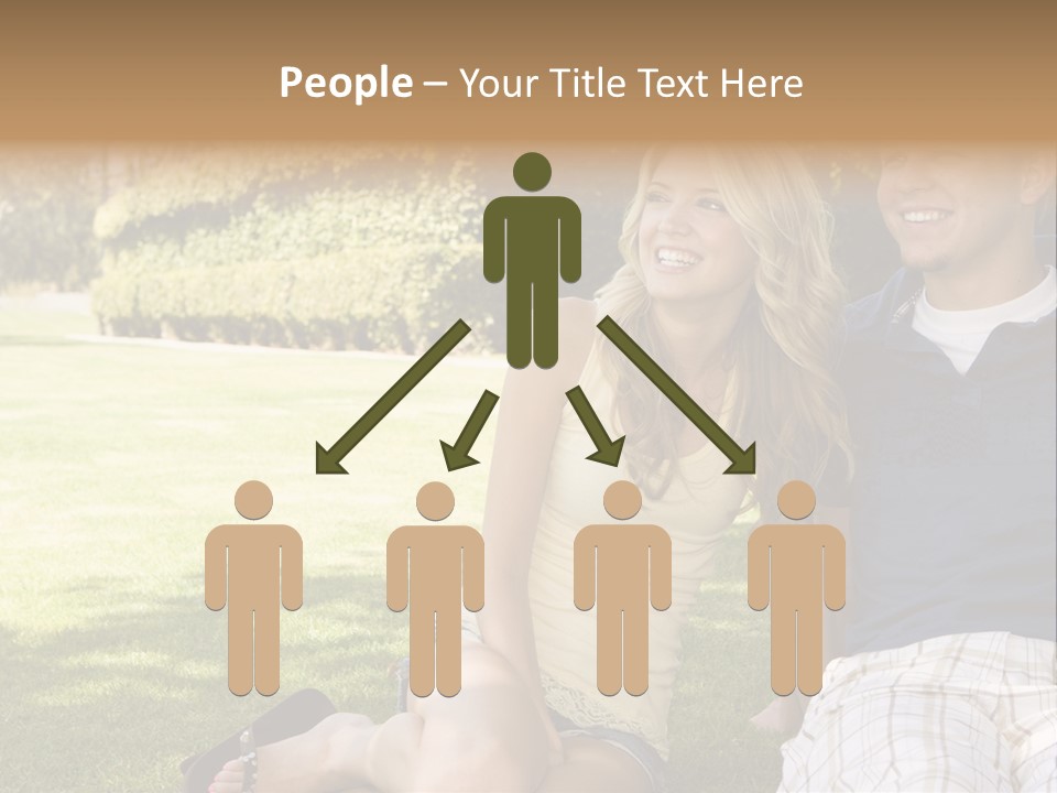 Fresh Break Cup PowerPoint Template