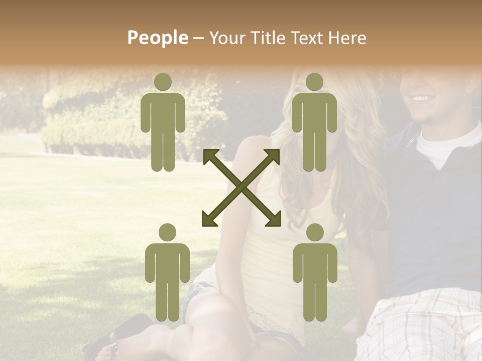 Fresh Break Cup PowerPoint Template