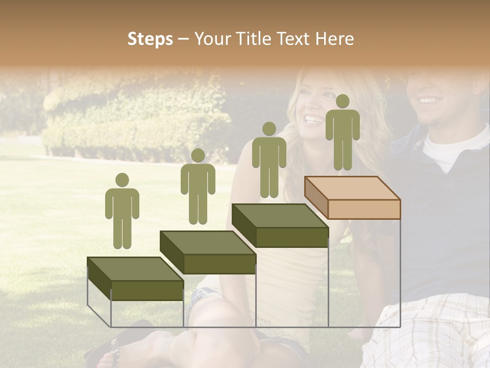 Fresh Break Cup PowerPoint Template