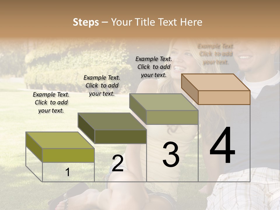 Fresh Break Cup PowerPoint Template