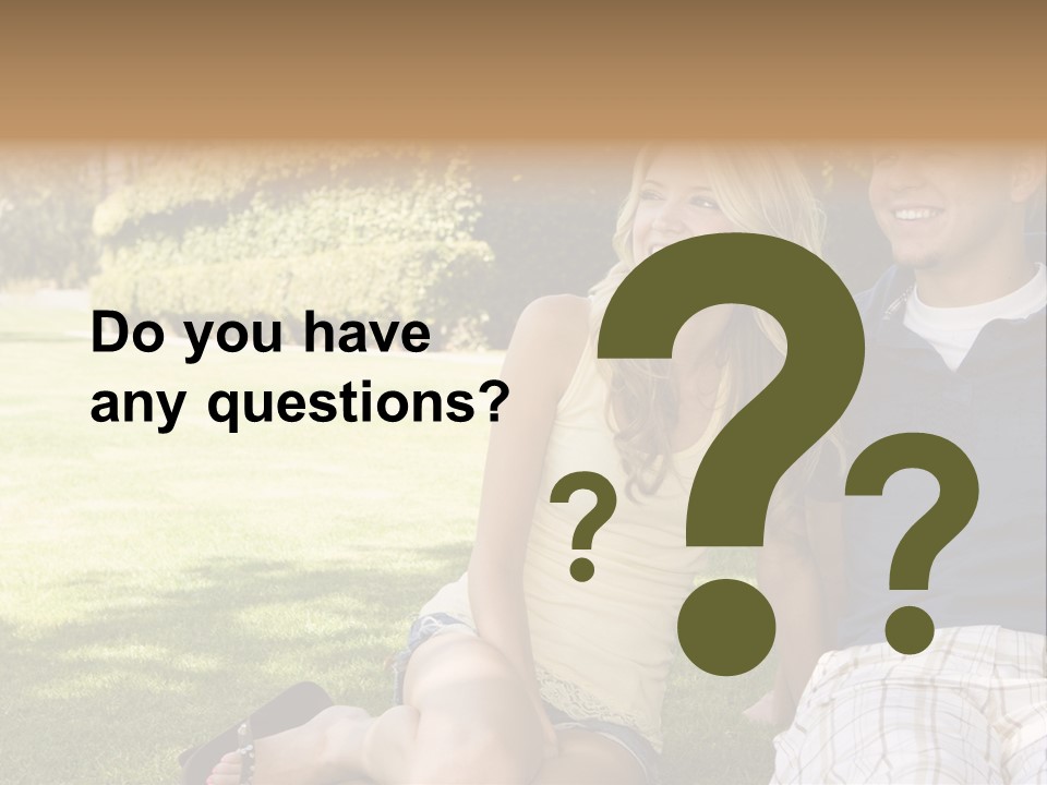 Fresh Break Cup PowerPoint Template