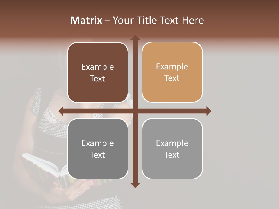 Human Female School PowerPoint Template