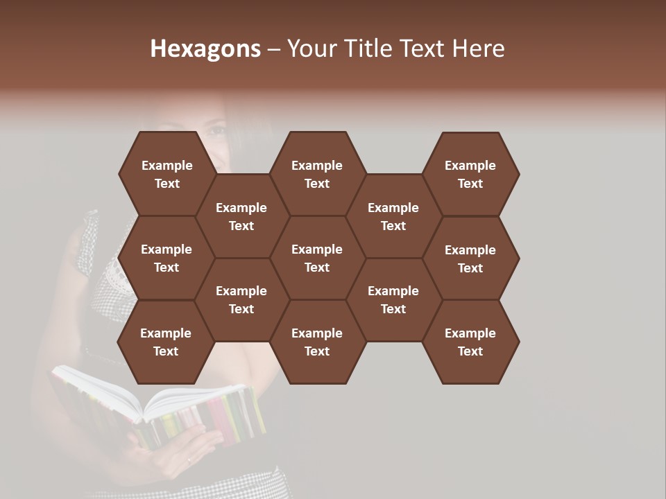 Human Female School PowerPoint Template