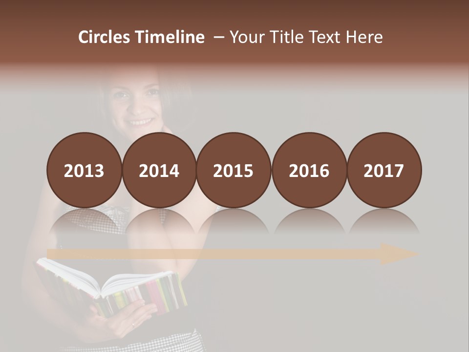 Human Female School PowerPoint Template