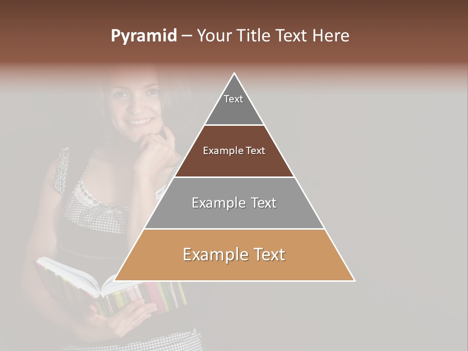 Human Female School PowerPoint Template