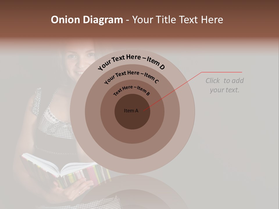Human Female School PowerPoint Template