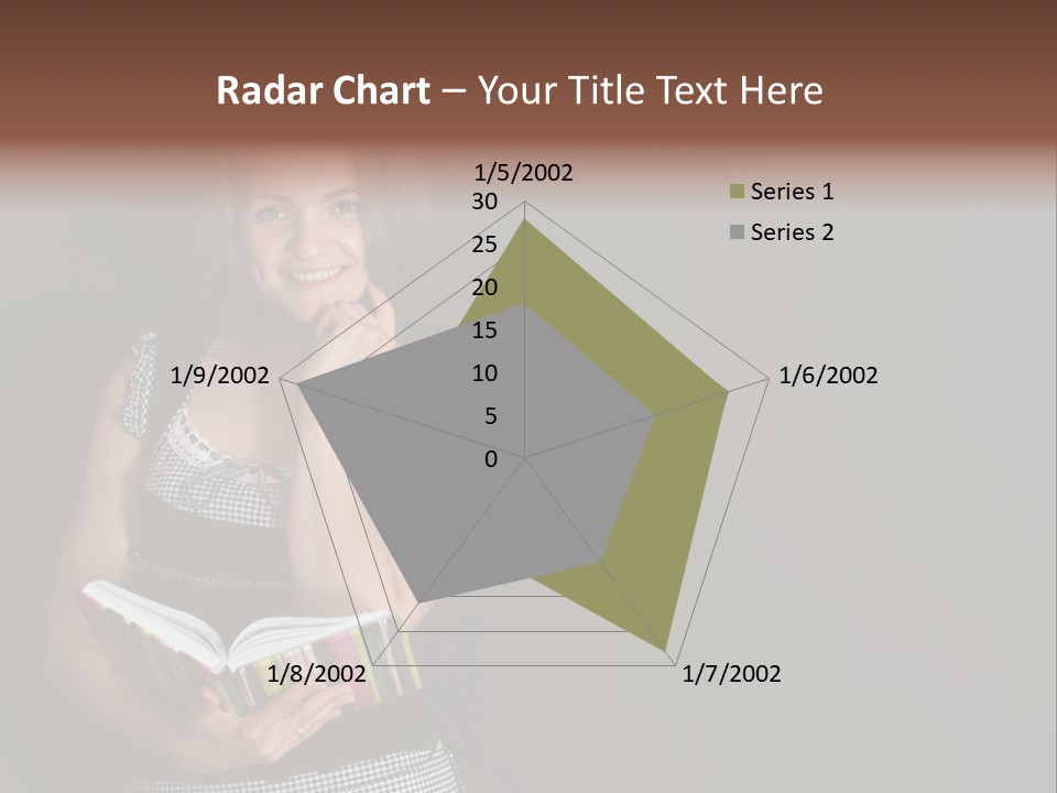 Human Female School PowerPoint Template