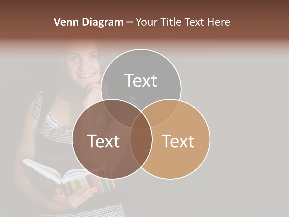 Human Female School PowerPoint Template