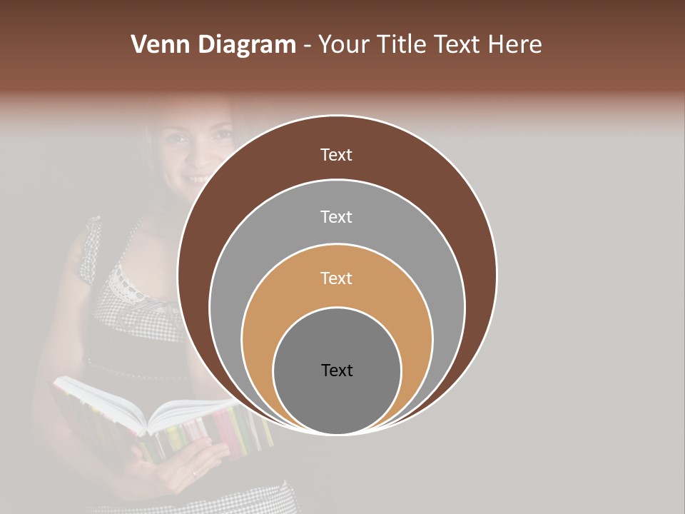 Human Female School PowerPoint Template
