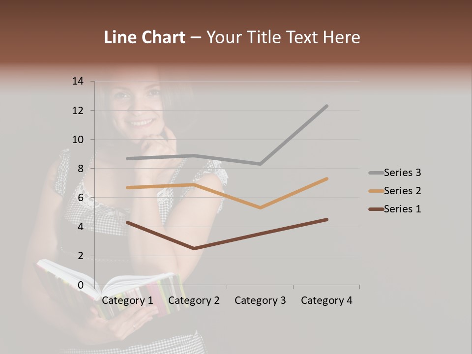 Human Female School PowerPoint Template