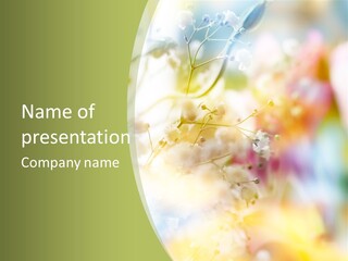 Pastel Background Color PowerPoint Template