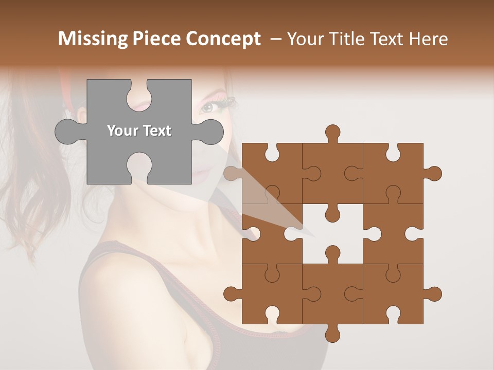 Student Fashionable Cosmetics PowerPoint Template