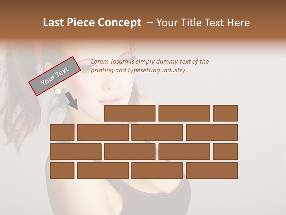 Student Fashionable Cosmetics PowerPoint Template