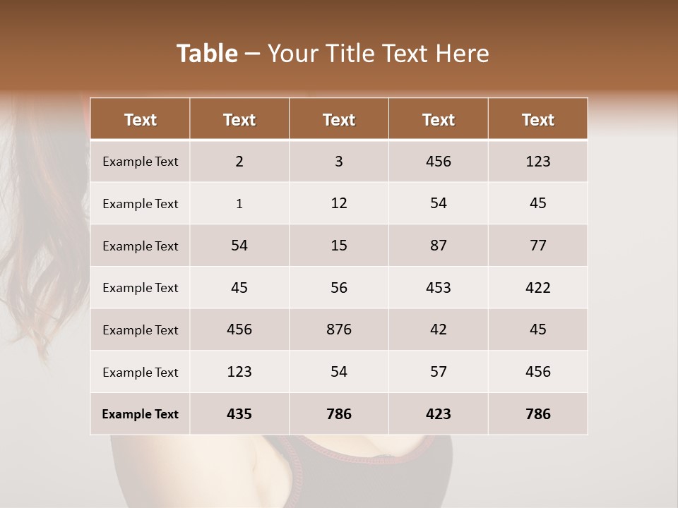 Student Fashionable Cosmetics PowerPoint Template