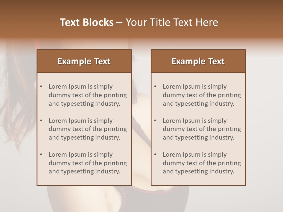 Student Fashionable Cosmetics PowerPoint Template