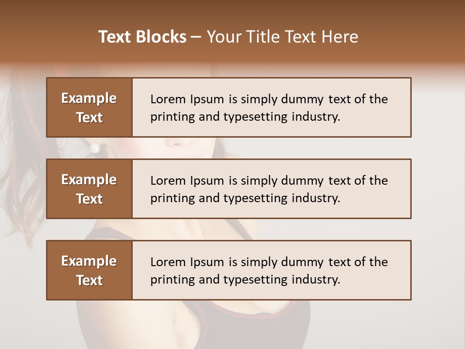 Student Fashionable Cosmetics PowerPoint Template