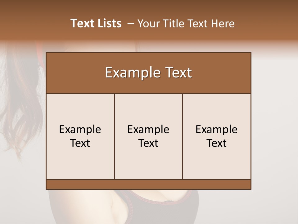 Student Fashionable Cosmetics PowerPoint Template