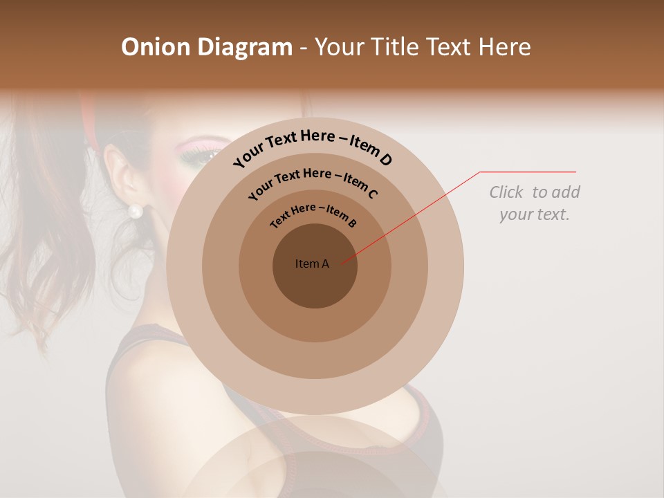 Student Fashionable Cosmetics PowerPoint Template