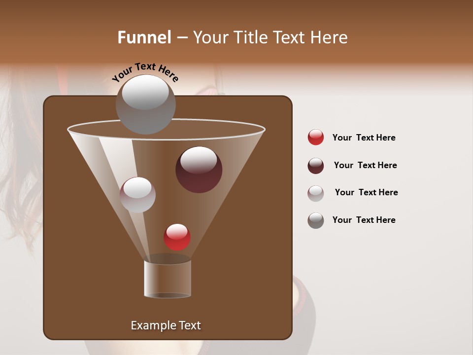 Student Fashionable Cosmetics PowerPoint Template