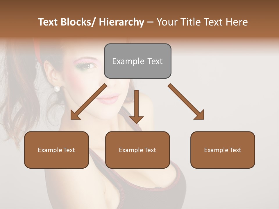 Student Fashionable Cosmetics PowerPoint Template