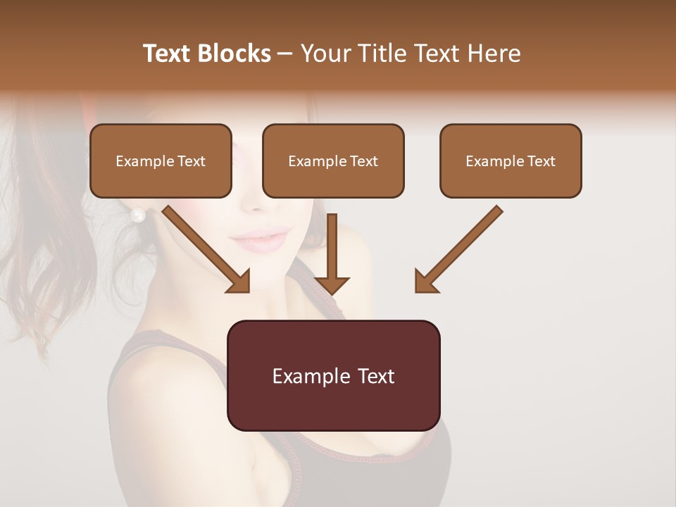 Student Fashionable Cosmetics PowerPoint Template