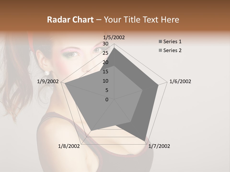 Student Fashionable Cosmetics PowerPoint Template