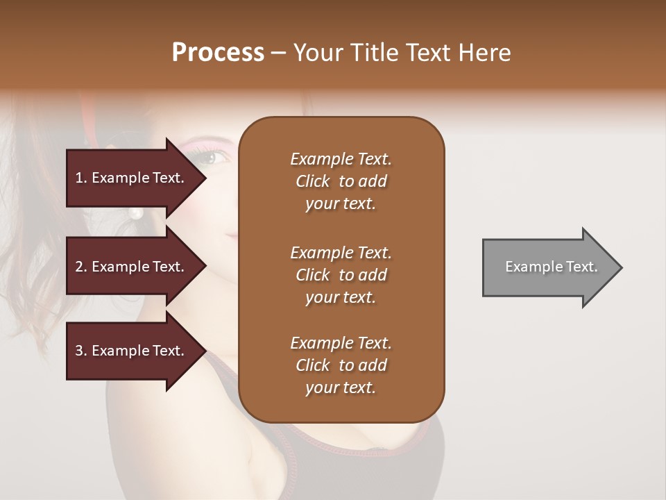 Student Fashionable Cosmetics PowerPoint Template