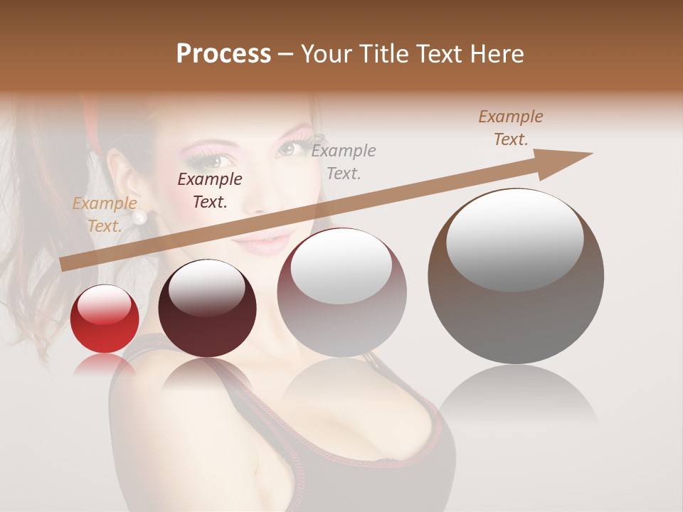 Student Fashionable Cosmetics PowerPoint Template