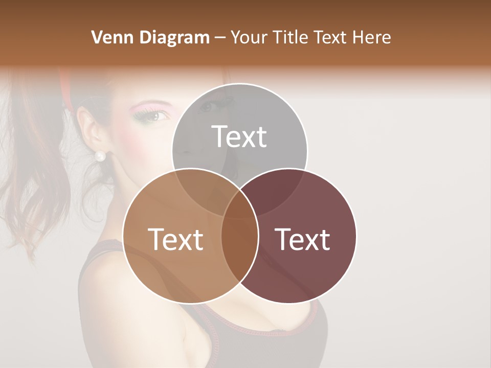 Student Fashionable Cosmetics PowerPoint Template