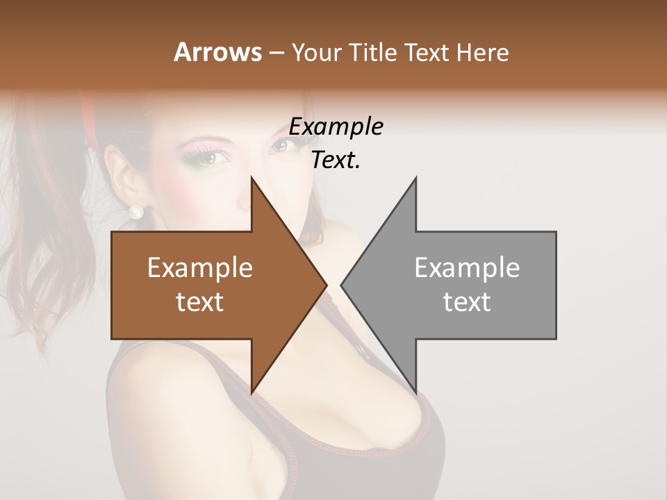 Student Fashionable Cosmetics PowerPoint Template