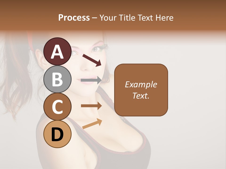 Student Fashionable Cosmetics PowerPoint Template