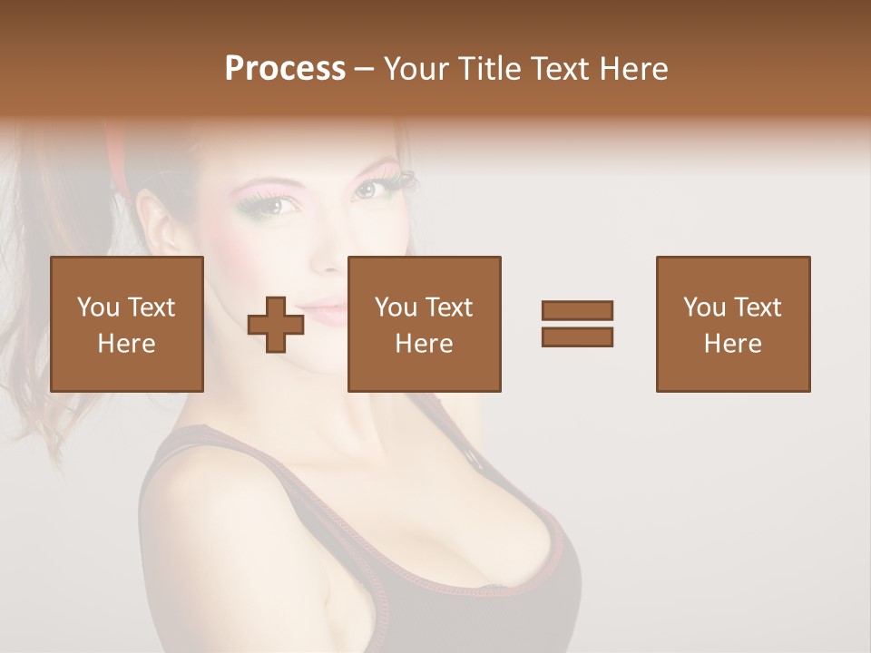 Student Fashionable Cosmetics PowerPoint Template