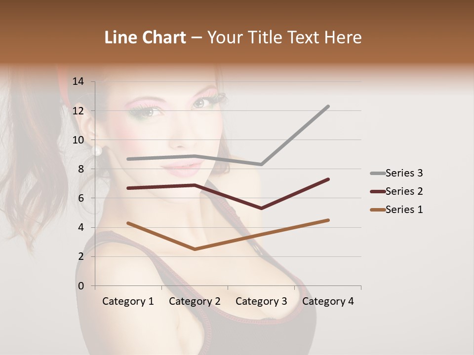 Student Fashionable Cosmetics PowerPoint Template