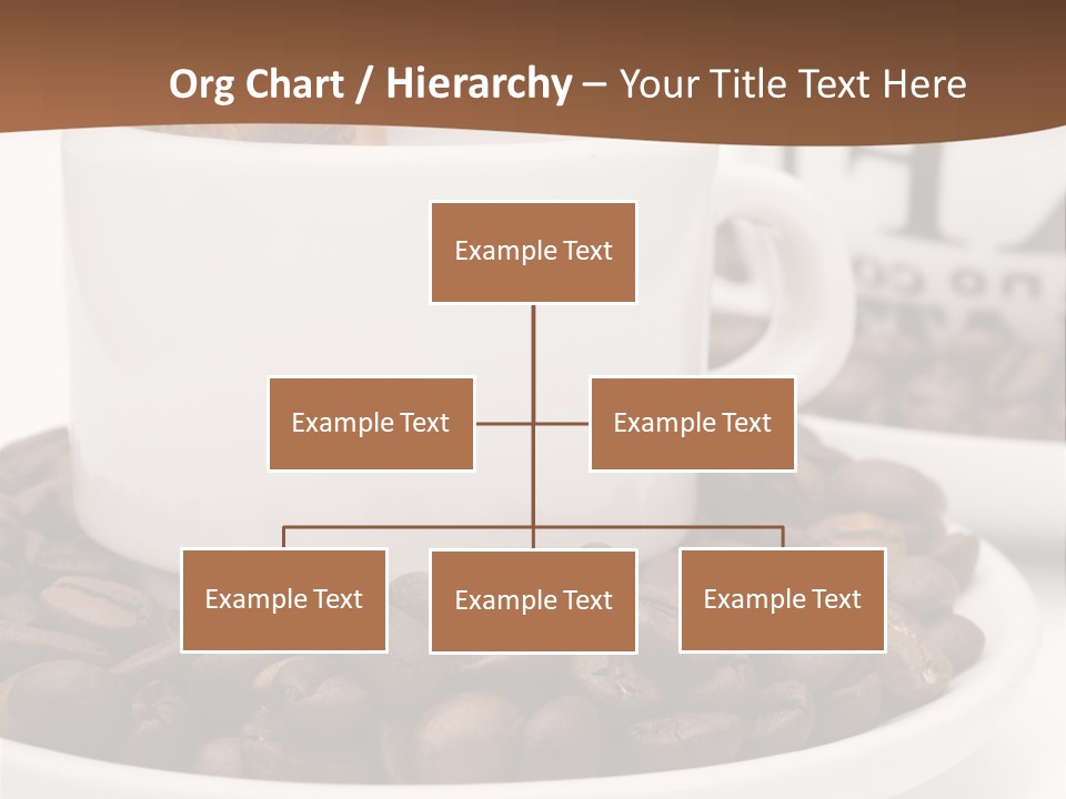 Fresh Break Cup PowerPoint Template